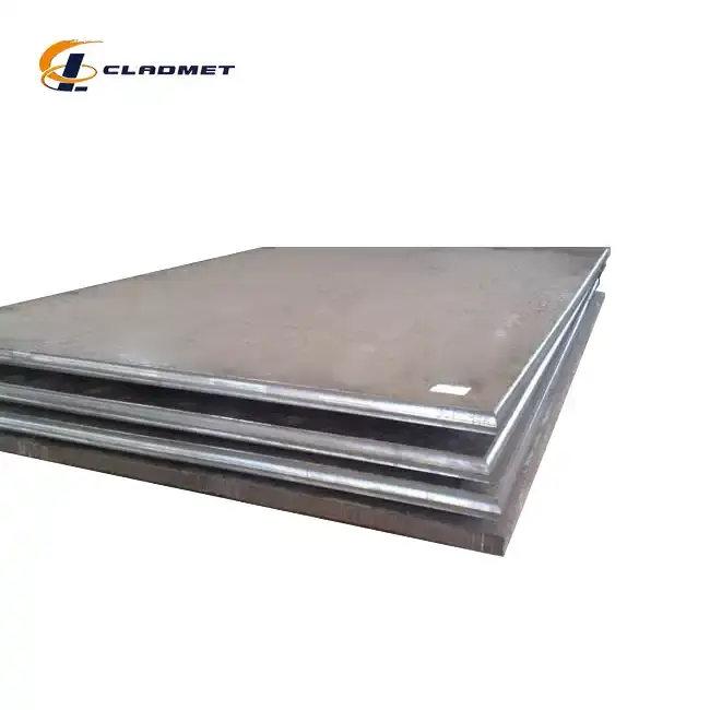 Nickel-steel-clad-plate