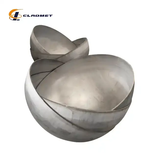 316L stainless steel-carbon steel clad head