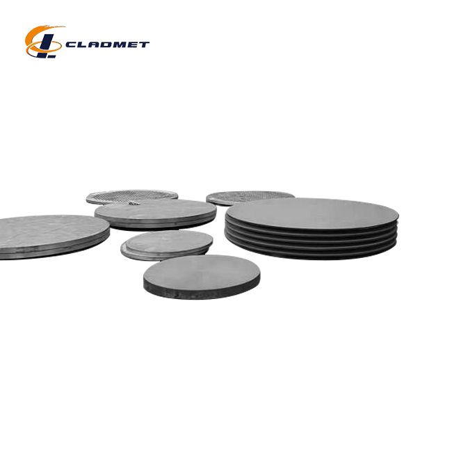 Explosion Bonded Titanium Clad Stainless Steel Plate Explosion Bonded Titanium Clad Stainless Steel Plate